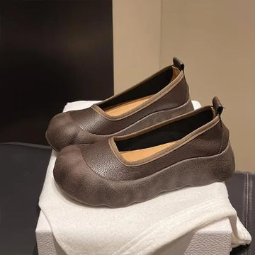 Xajzpa Women's Shoes Platform Female Footwear Casual Sneaker Slip-on Autumn Loafers With Fur Clogs Dress Moccasin Retro Summer Slip On